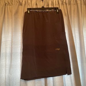 C Saucy Pewter Scrub  Skirt - Large